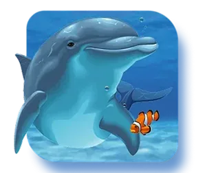 Ikon game Dolphin Reef di lobi Mega888